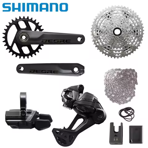 SHIMANO NEW DEORE Groupset DI2 12Speed SW-M6250 RD-M6250-SGS M6200 Crankset Cassette CN-M6100 For MT
