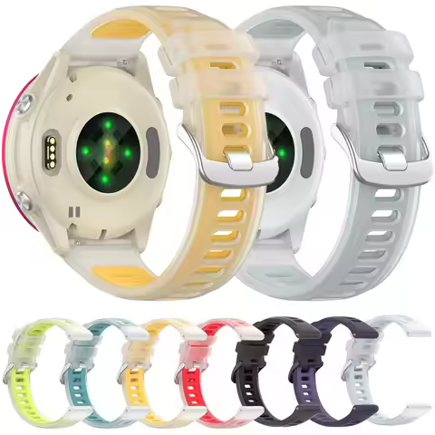 Silicone Strap for Garmin Forerunner 570 47mm 42mm/970 70 170 965 955 55 165 Venu 2 3 4 for Garmin A