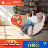 [New Arrival] Zero Healthcare Filosofee Massage Chair Body relaxation Zero Gravity Heat Therapy Blue