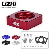 Aluminum Throttle Body Spacer For 91-06 Jeep Wrangler TJ YJ Cherokee XJ 2.5L/4.0L Engine Gas MJ w/ G