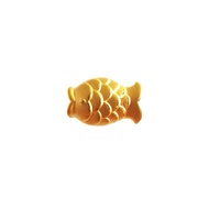 FC7 Citigems 999 Pure Gold Taiyaki Fish Charm