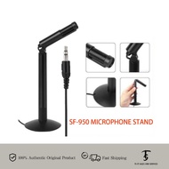 SF-950 3.5mm Wired Desktop Microphone For Google Meet, Zoom, Live Broadcast Meeting Game Recording (