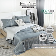 Jean Perry Kinver 1600 TC Ecosilk Bedsheet Set I Tencel I Fitted Sheet I Bedsheet Cover I Bedsheet Set