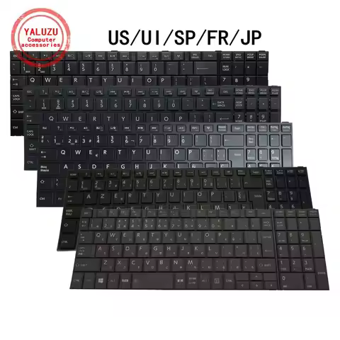 US/UI/SP/FR/JP Laptop Keyboard For Toshiba C50-B C50D-B C50A-B C50T-B C55-B C55D-B R50-B B25/M B35/M
