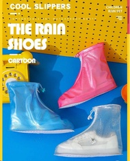 防雨鞋套 防水防滑 加厚款 耐磨下雨天中筒 户外旅游雨靴