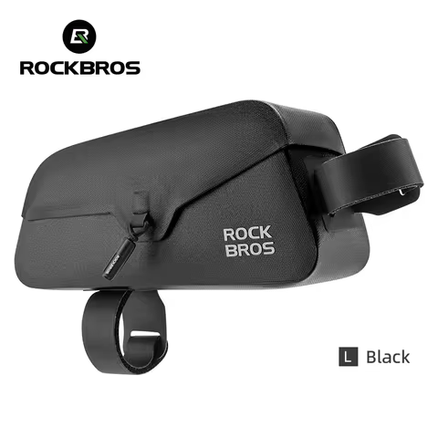 ROCKBROS Cycling Bag 0.6L Or 0.9L Magnetic Waterproof Road Bike Bag Front Beam Tube Bag Riding Bicyc