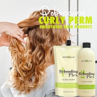 KOOSWALLA CURLY PERM REBONDING PLEX น้ำยาดัดผม ดัดดิจิตอล สูตร AUSTRALIA 800 mlx2