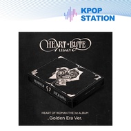 HEART OF WOMAN - 1st ALBUM [Heart Byte : LEGACY] Golden Era ver.