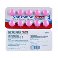 Neurobion Forte 10 Tablet Pink