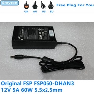 Original AC Adapter Charger For 12V 5A 60W FSP FSP060-DHAN3 9NA0608067 Switching Power Supply Charge
