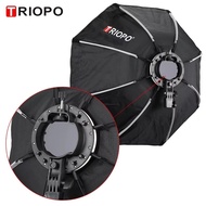 IGSQ TRIOPO Newest KX 65CM Softbox Octagon Umbrella Light Box For Godox AD200 V1 Speedlite Flash Lig