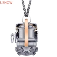 USNOW League of Legends Necklace, Game LOL Jinx Ekko Earrings, Punk Arcane Season 2 Cosplay Costume 