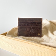 Leather Card Holder | 7-Slots (Free Name Embossing)