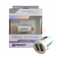 USB CHARGER CAR CHARGER SPEEDY SPD-DC5V2A MICRO CAR CHARGER HANDPHONE
