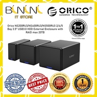 Orico NS200RU3/NS400RU3/NS500RU3 2/4/5 Bay 3.5" USB3.0 HDD External Enclosure with RAID max 20TB
