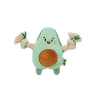 Stuffing Free Plush Avocado Rope Toy