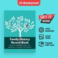 Family History Record Book - Hardcover - English - 9781905315321