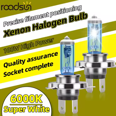 H7 Headlight White H4 Bulbs 2x Car Headlight Headlights Bulbs H4 H1 H7 H8 H11 100W Super Bright H13 
