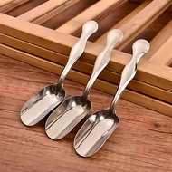 Divided Tea Spoon Stainless Steel Teaspoon Tea Tea Shovel Tea Spoon Tea Set Accessories Tea Shovel T