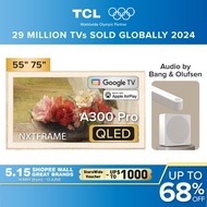 TCL A300 Pro Next frame TV  | 55inch 75inch | ArtGallery QLED PRO | 27.9mm Ultra-Slim | Canvas TV