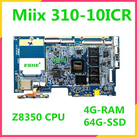 For Lenovo ideapad Miix 310-10ICR Tablet Motherboard 5B20L55197 YF80SG Z8350 CPU 2G/4G RAM 32G/64G S