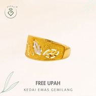 [Kedai Emas Gemilang] 2002908 Gold Ring (16) (2.33G) [916 Gold]