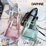 DAPHNE Crossbody Bags Women PVC Transparent Jelly Bag