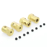 RCGOFOLLOW Strong Wheel Hex Mount For 1/16 WPL C24 Crawler RC Car Accessories Golden