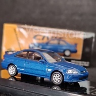 Die Cast 1:64 Honda Civic Ferio Si EM1 [para64] Blue