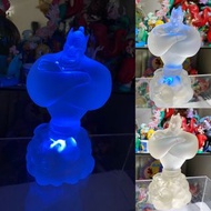 (玻璃小夜燈)日本罕見絕版迪士尼燈神Aladdin genie jasmine茉莉公主阿拉丁陶瓷飾物架擺設 。長髮公主rapunzel小魚仙美人魚Ariel 睡美人美女與野獸睡公主 disneysto