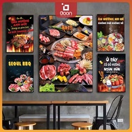 Paintings / HOT POT / BBQ funny and funny sayings to decorate restaurants, eateries / HOT POT / BBQ