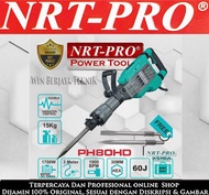 NRT-PRO PH80 HD Bor Bobok Beton Tembok Jack Hammer Drill Impact Demolition Mesin PH 80HD PH80HD