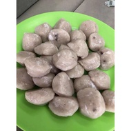 NON HALAL FRESH FROZEN STADIUM BEEF NOODLES HAKKA FISHBALLS x 30 pcs