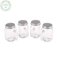 PUSKY 1Pc 40ml Jam Honey Jar Portable Leakproof Coffee Milk Juice Bottle With Lid Home Party Bar Vod