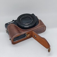 Suitable for Canon G7XII Protective Case Canon g7x3 Retro Anti-Collision Base G7X2 Storage Case Port