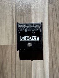 1984 ProCo Whiteface Rat Distortion Effects Pedal Original LM308N IC