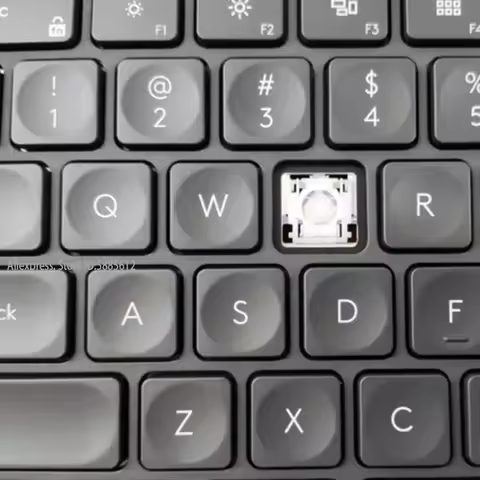 Replacement Keycap Key cap &Scissor Clip&Hinge For Logitech Craft MX Keys Keyboard GreyBlack English