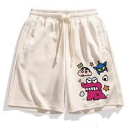 LQ64179-P19 Basketball Night Running Sports Shorts Men Large Size Loose Ice Silk Five-point Pants La
