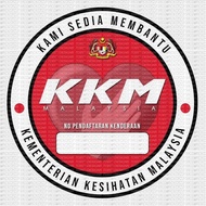 Ministry Of Health (KKM) Car Sticker/Car Mirror Sticker