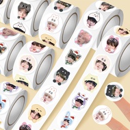 2000 New Style TXT Graffiti Big Head Roll Stickers Star Peripherals Concert Support Materials diy De