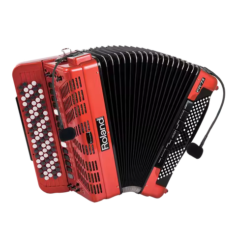 KIMAFUN Wired Dual Accordion Microphone Professional Condenser Musical Instrument High Fidelity Micr