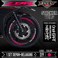 HONDA CBR 150R Rim Cutting Stickers - Motorcycle Rim Cutting Sticker Accessories CBR150R/150R OLD NE