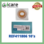 CONVATEC SURFIT NATURA DURAHESIVE FLAT MOLDABLE FLEXIBLE WAFER 70MM (411806) 10S