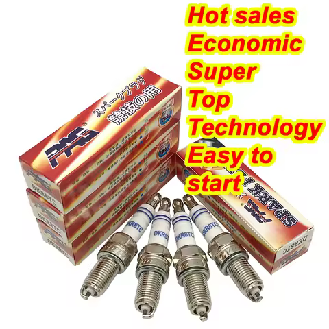 4pcs PLATINUM Spark Plug EVX-DCPR7 FOR DCPR7E DCPR8E XU24EPR-U XU22EPR-U DCPR8EKC YR7DC DCPR8E-N IXU