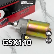 READY STOCK 🔥 SUZUKI GSX110 / FX110 STARTER MOTOR ASSY GSX 110 (S)