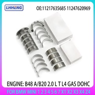 ENGINE Main & Rod Bearing Set For BMW MINI 1 2 3 4 5 6 7 X1 X2 X3 X4 Z4 2.0 L T B48A20 B48B20 L4 GAS