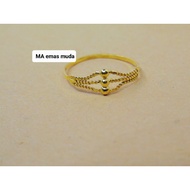 Light Gold Ring/ Light Gold Women's Ring