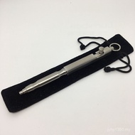 Type Grinder Gun Brass Stainless Steel Pen Signature Pen Manual Pen Tactical Same Automatic Pen Gun 
