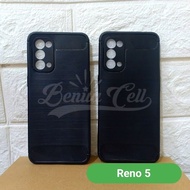 SOFTCASE RENO 5 - SLIM FIT CARBON OPPO RENO 5 4G RENO 5 5G RENO 5F