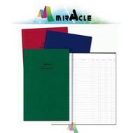 Tropical F4 Hard Cover 3 Columns Foolscap Book Manuscript /Buku Log Kulit Tebal Notebook Hardcover A